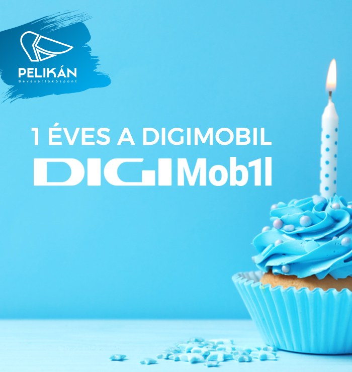 1 éves a DIGIMobil - 2020 végéig változatlan feltételekkel kínáljuk mobilszolgáltatásainkat